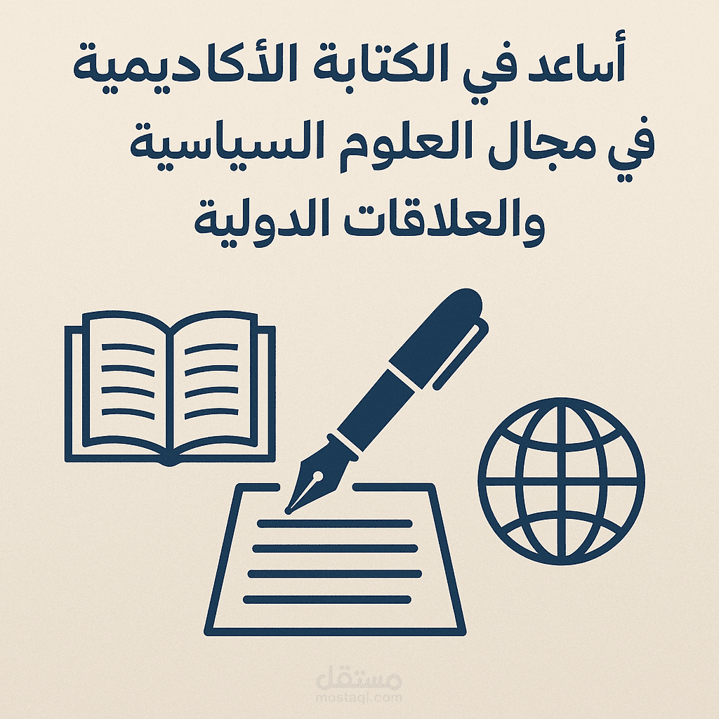 المساعدة في الكتابة الأكاديمية