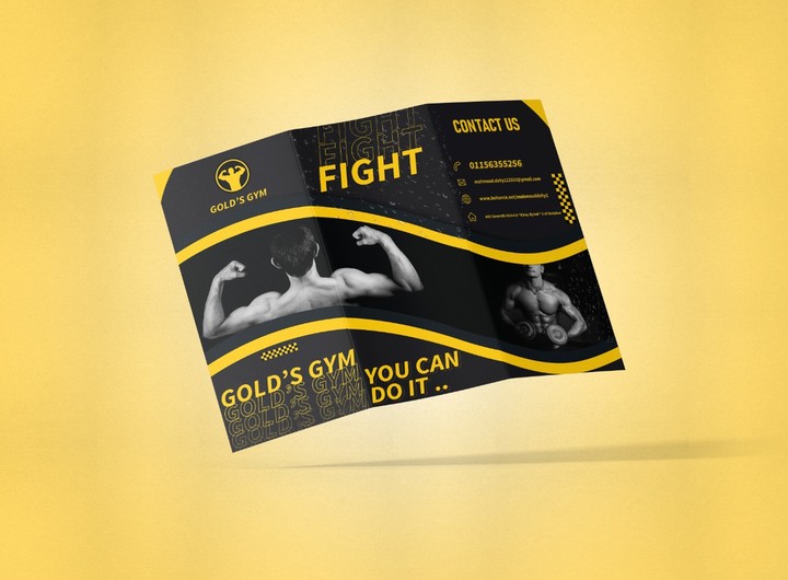 GOLD'S GYM Brochure Design