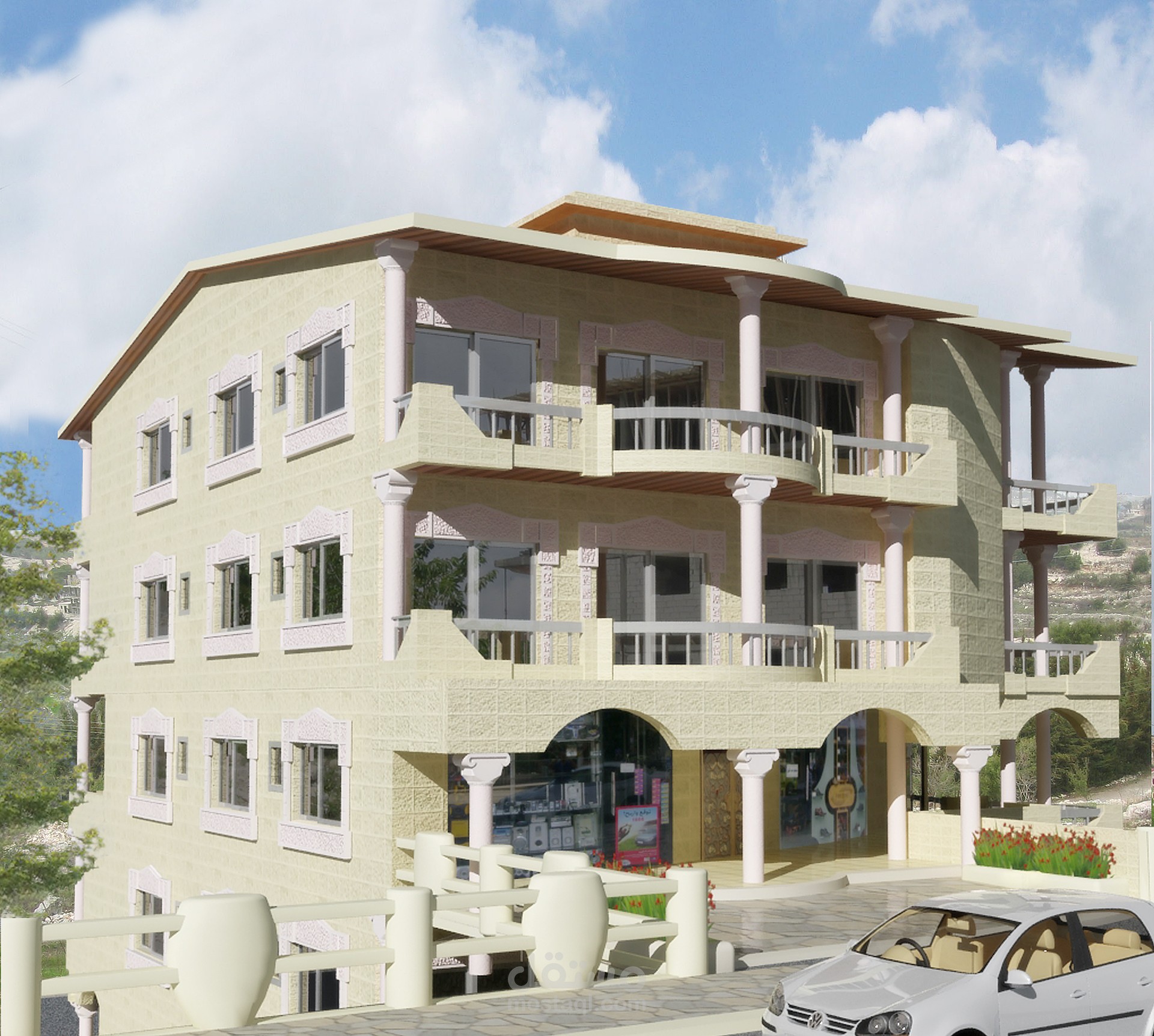 بناء سكني  Building