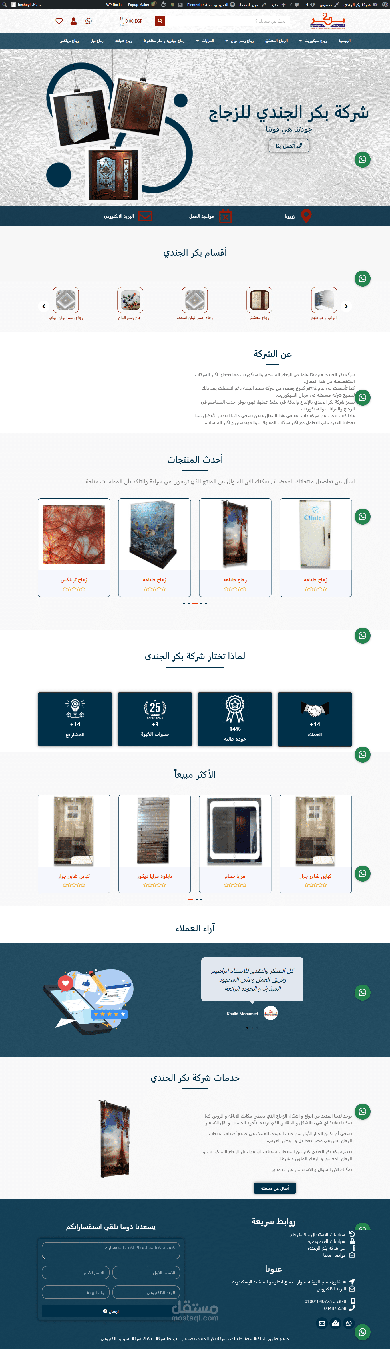 Bakr el gendy glass
