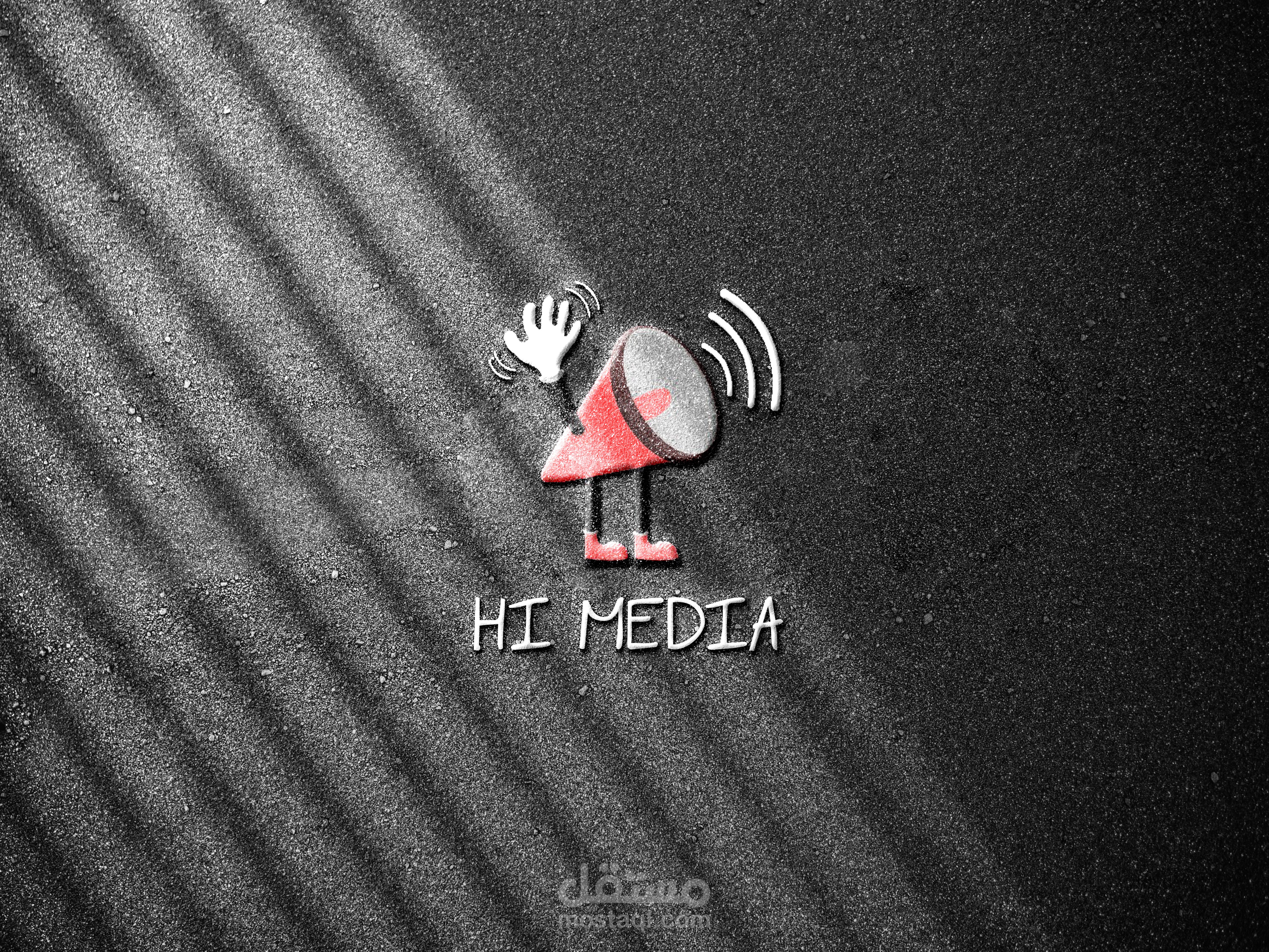 لوغو شركة "Hi media"