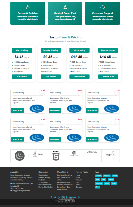 responsive bootstrap Page