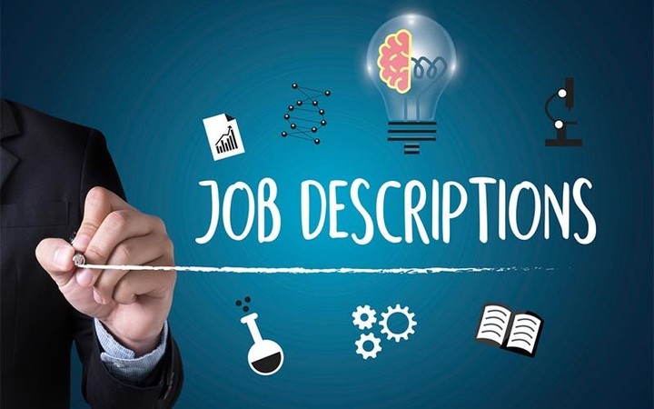 تصميم بطاقة الوصف الوظيفى Job Description