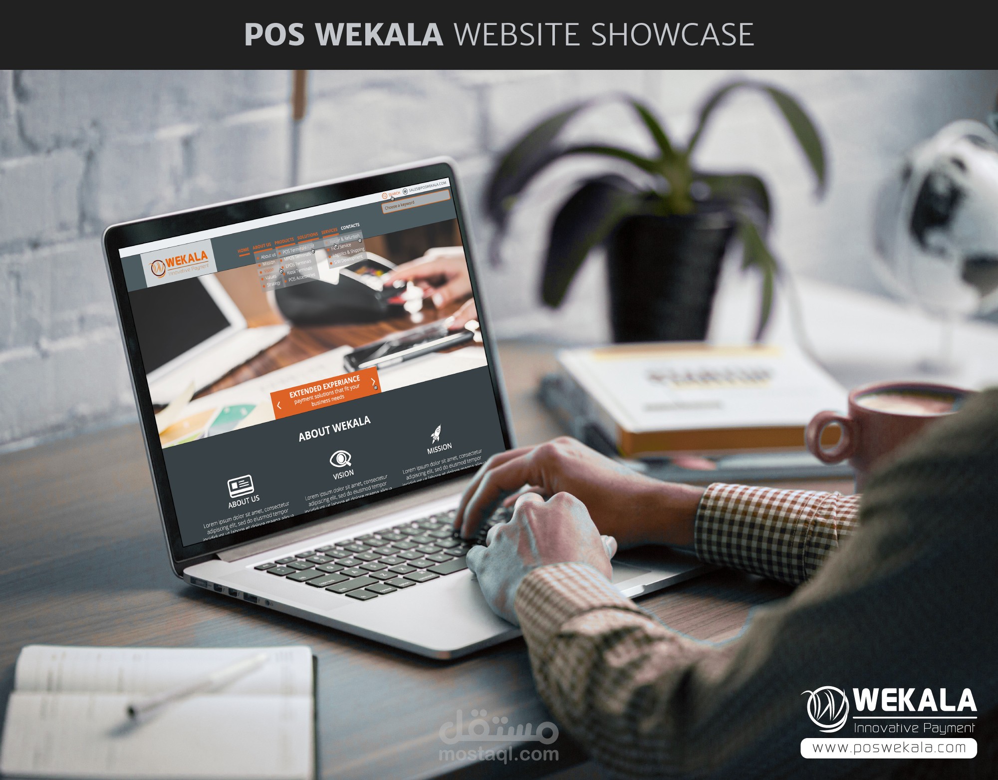 POS WEKALA | Website Showcase