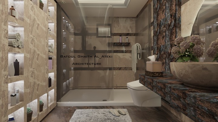 حمام رئيسي ( Master Bathroom )