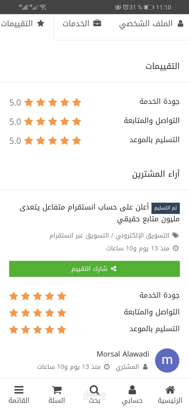 آراء المشترين
