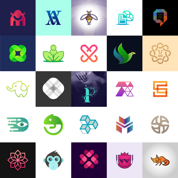 25 Logo design Process [Adobe illustrator] .