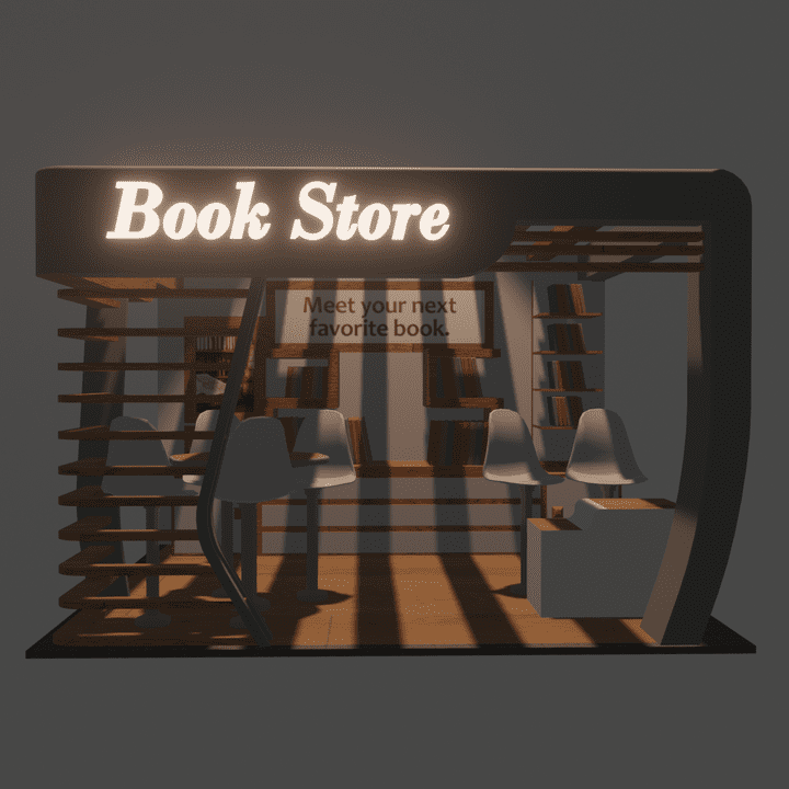 3D library modeling
