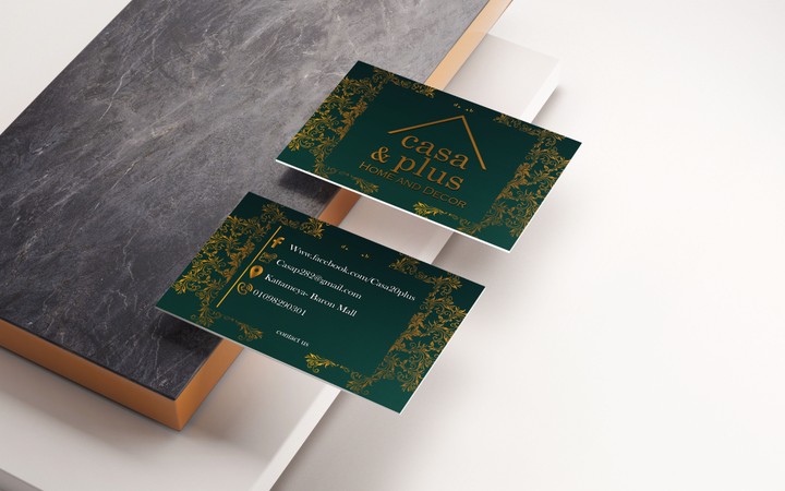 Casa Plus business card