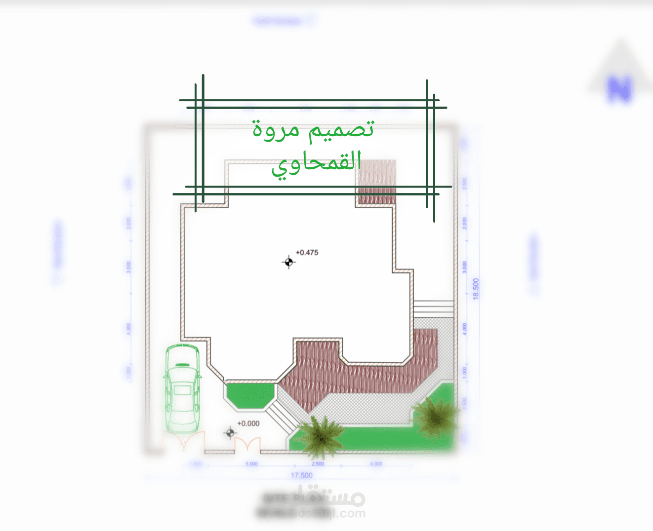 مشروع منزل من طابق أرضى فقط