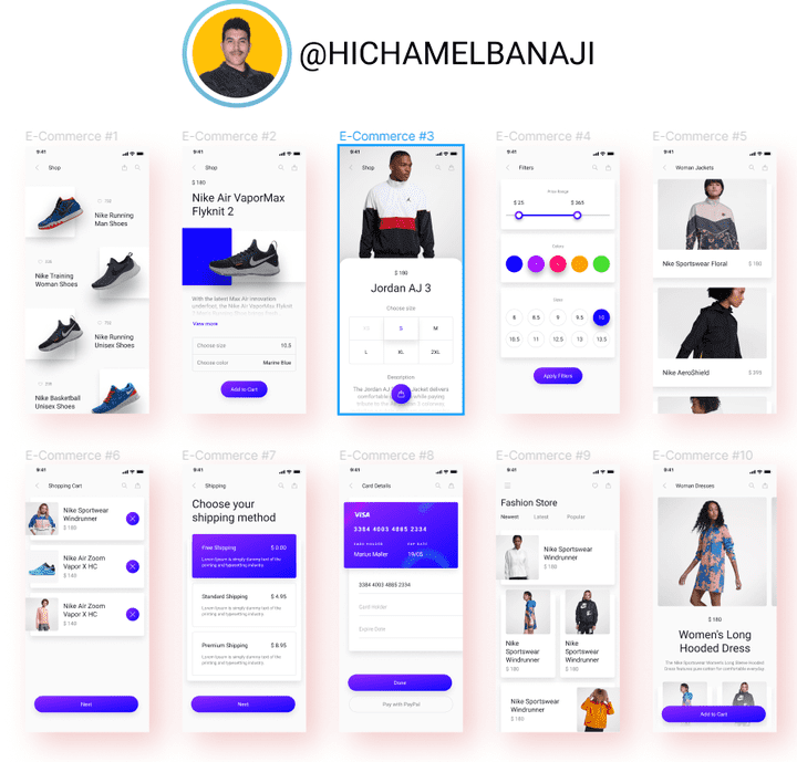 UI/UX Designer Shop