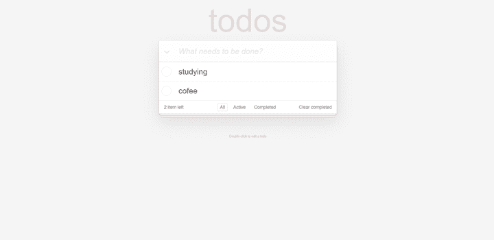 todo app