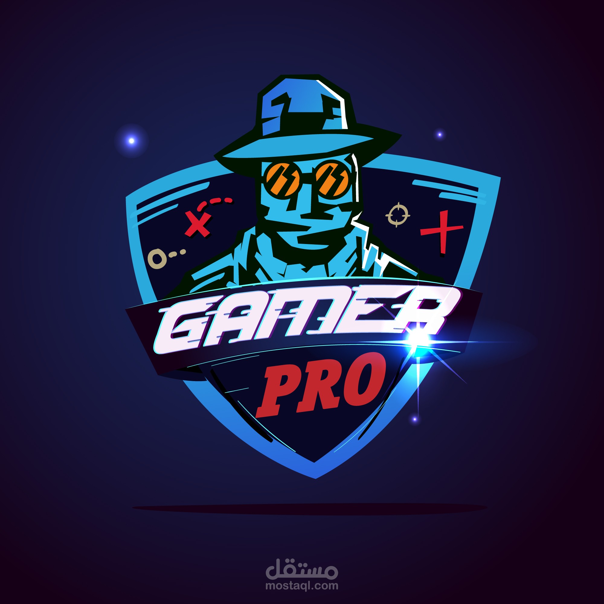 شعار وهوية بصرية Gameng pro