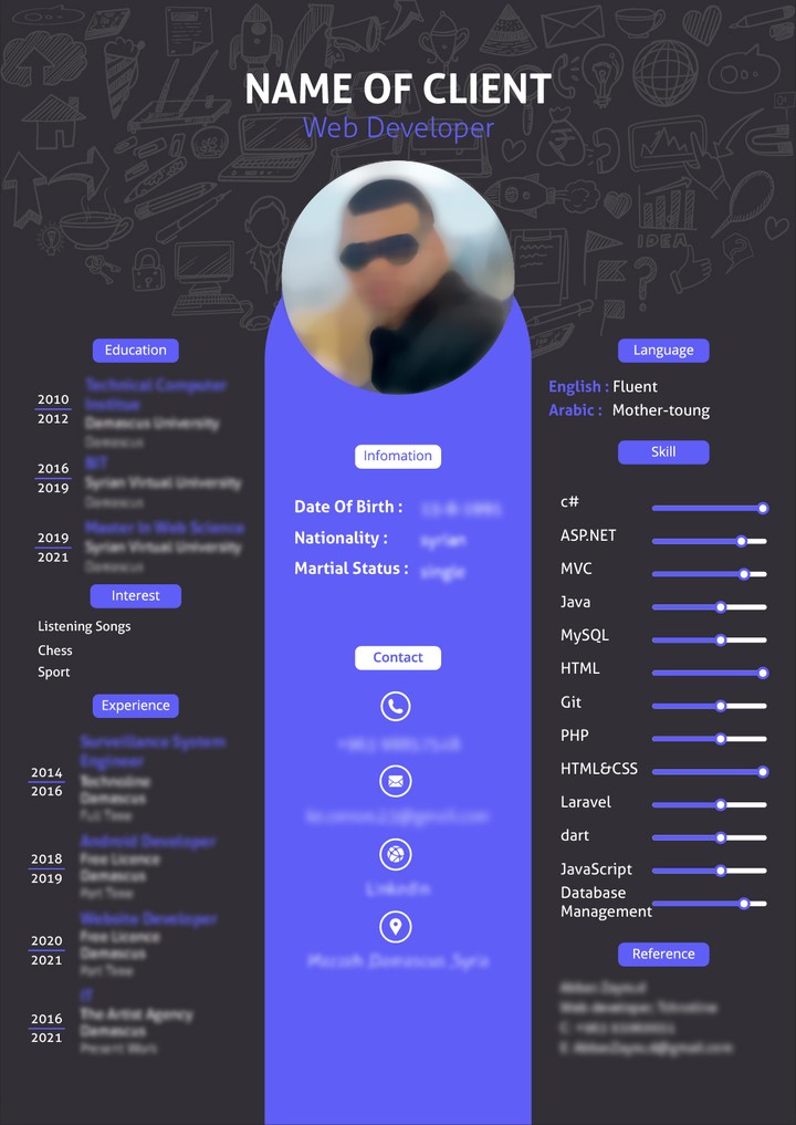 CV design