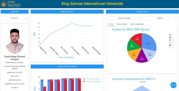 Academic Advisement Dashboard