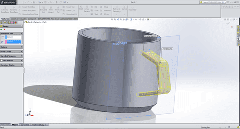 تصميم 2D و 3D باستعمال برنامج SolidWorks