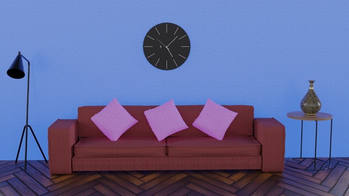 A simple sofa