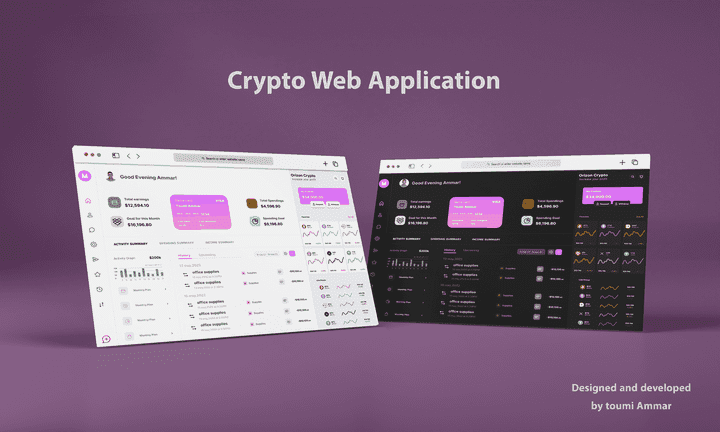 cryptocurrency dashboard