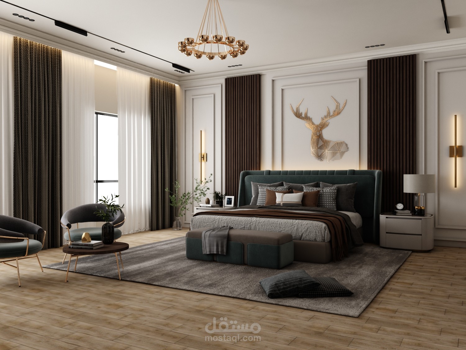 Modern bedroom