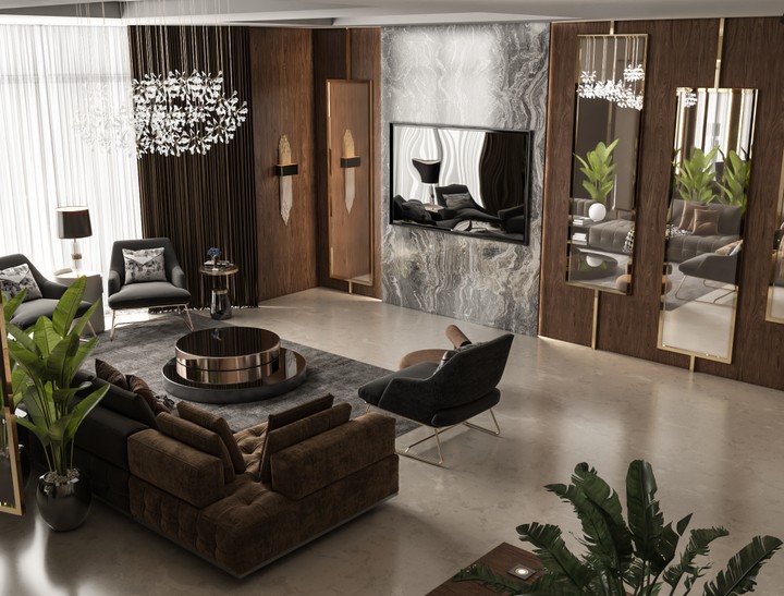 Saudi Villa interior design