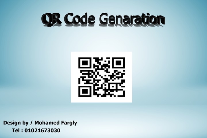 QR Code Genration