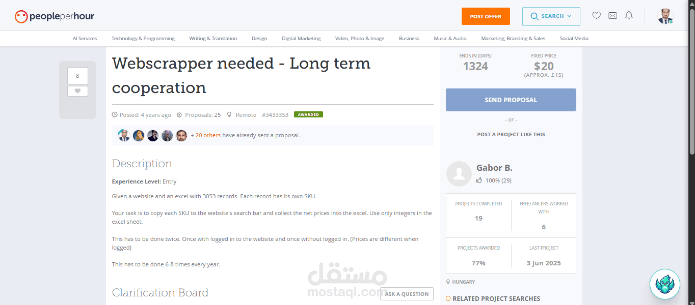 Webscrapper