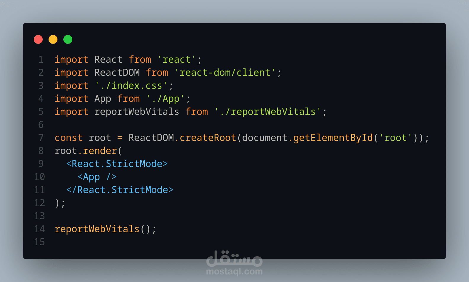 تصميم  المواقع باستخدام ال  react js