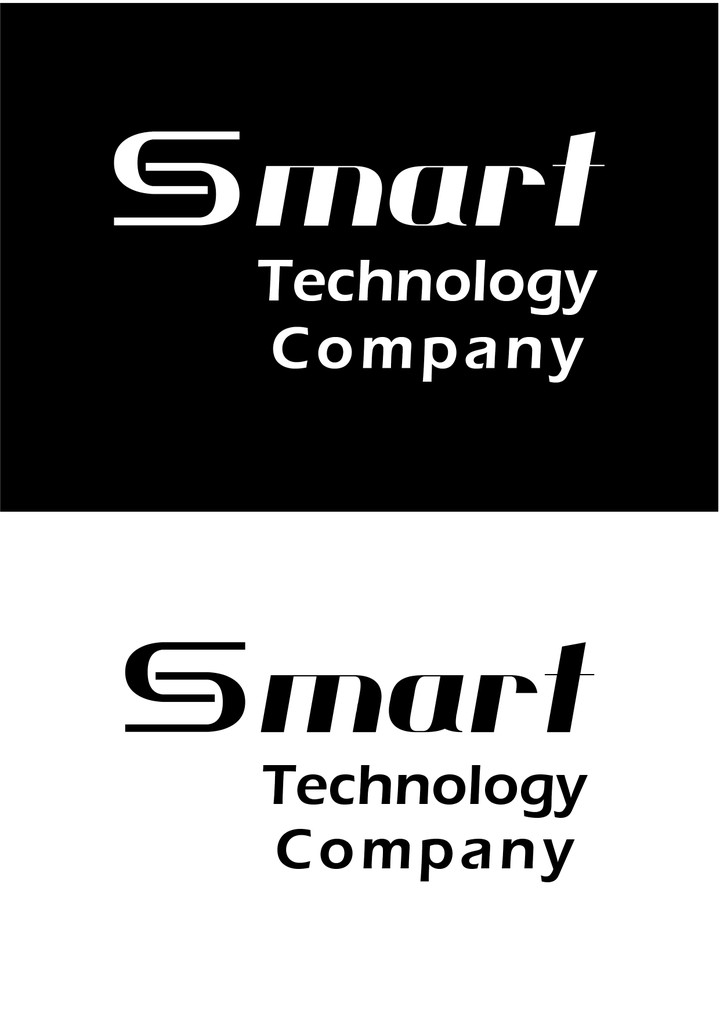 شعار وهوية بصرية لشركة Smart Technology