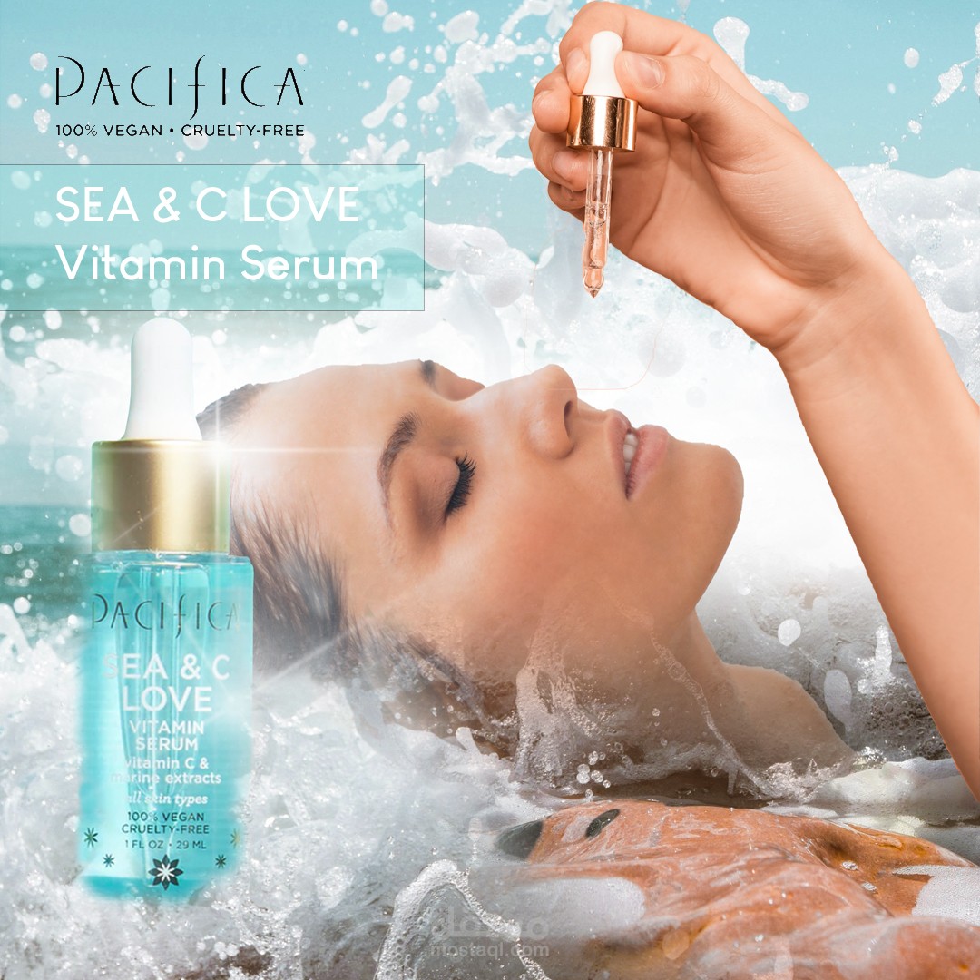 Pacifica serum social media ad