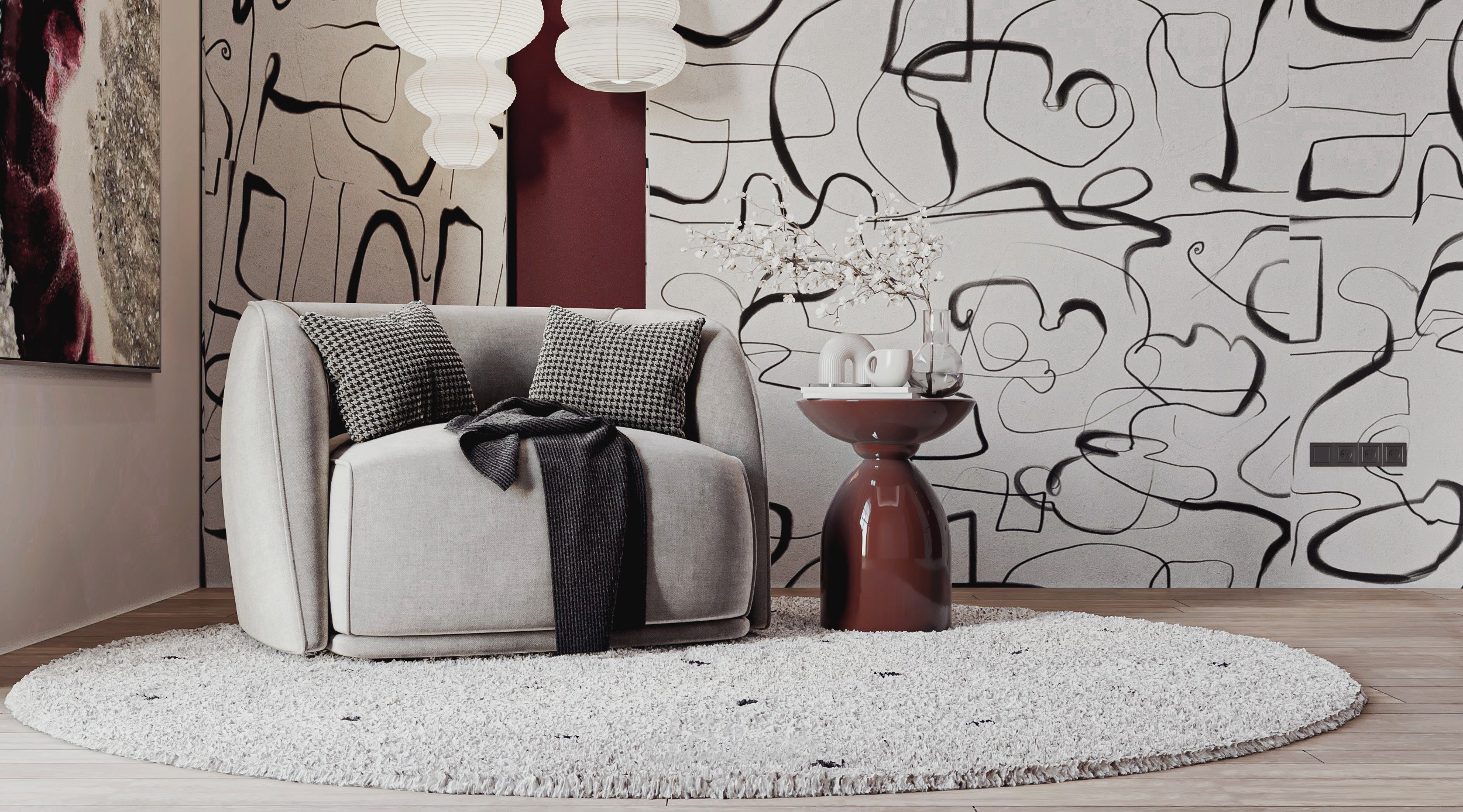 تصميم داخلى cozy corner