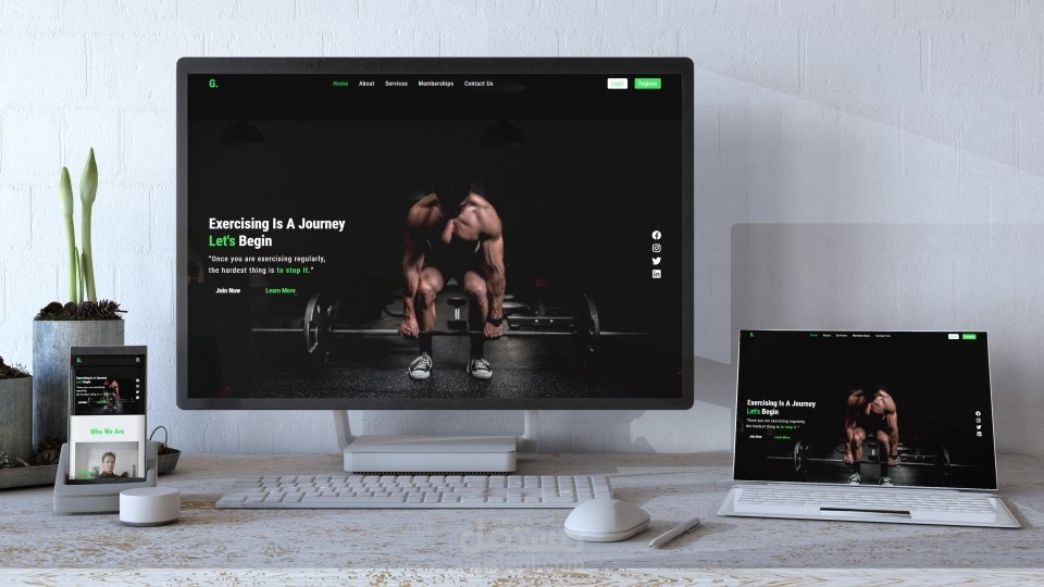 Gym Website