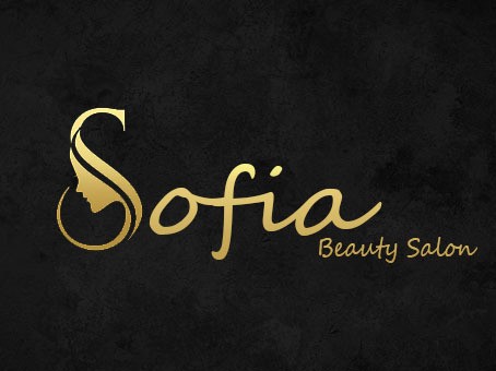 Sofia beauty center logo design