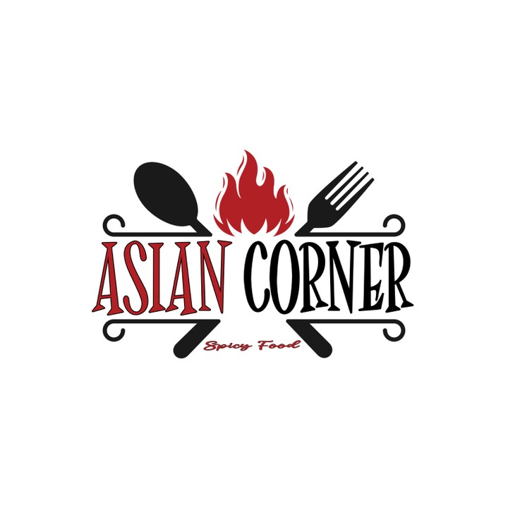 Asian corner logo design