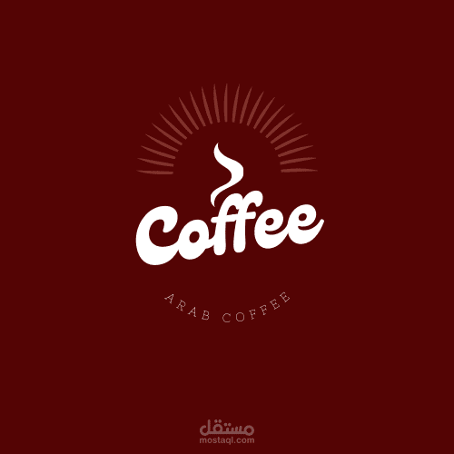 Coffee Shop Badge Logo