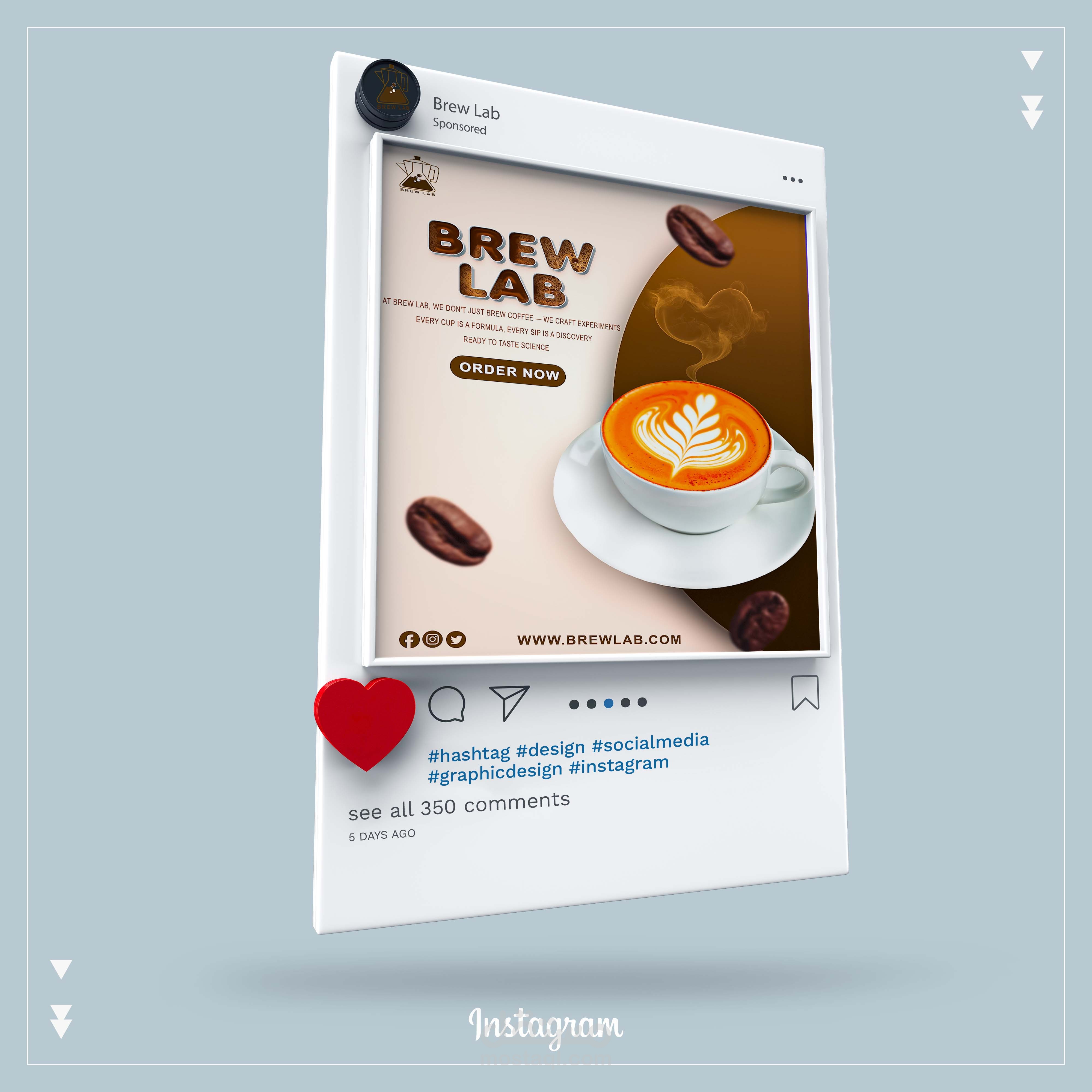 مشروع براند قهوة Brew Lab
