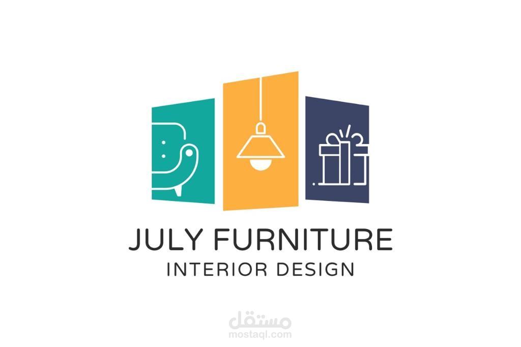 تصاميم سوشيال ميديا لمتجر شركة July furniture السعودية