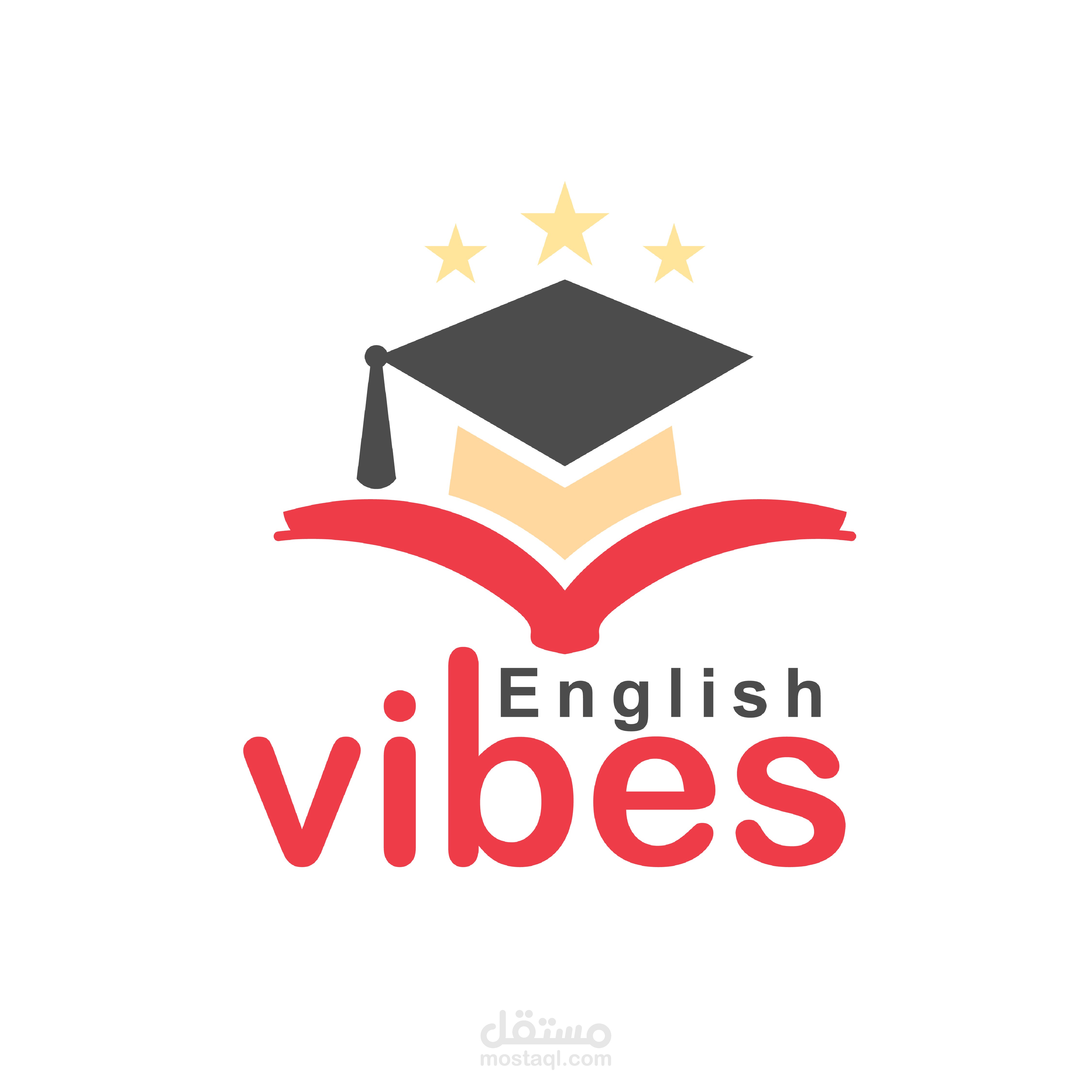 تصميم اعلان سوشيال ميديا لمركز ENGLISH VIBES