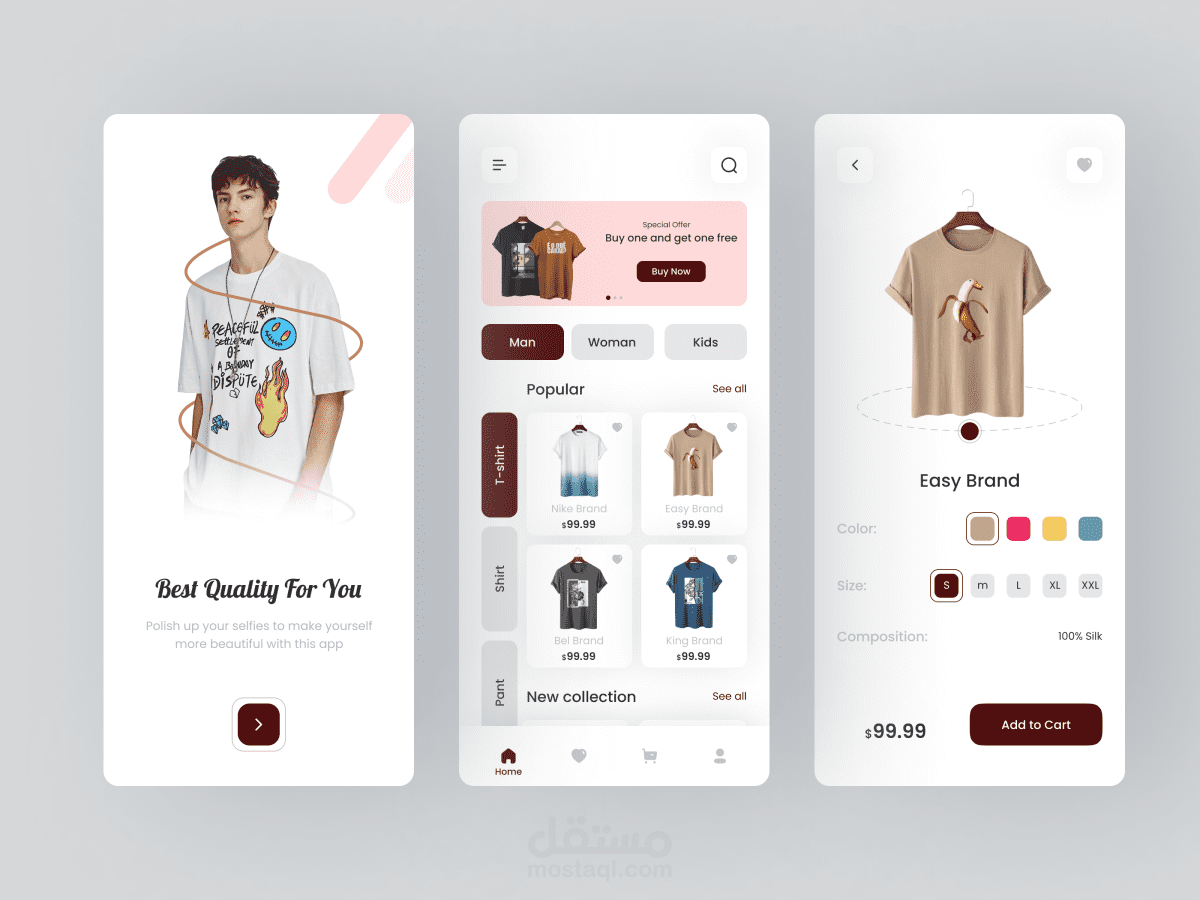 e-Commerce Mobile App Design