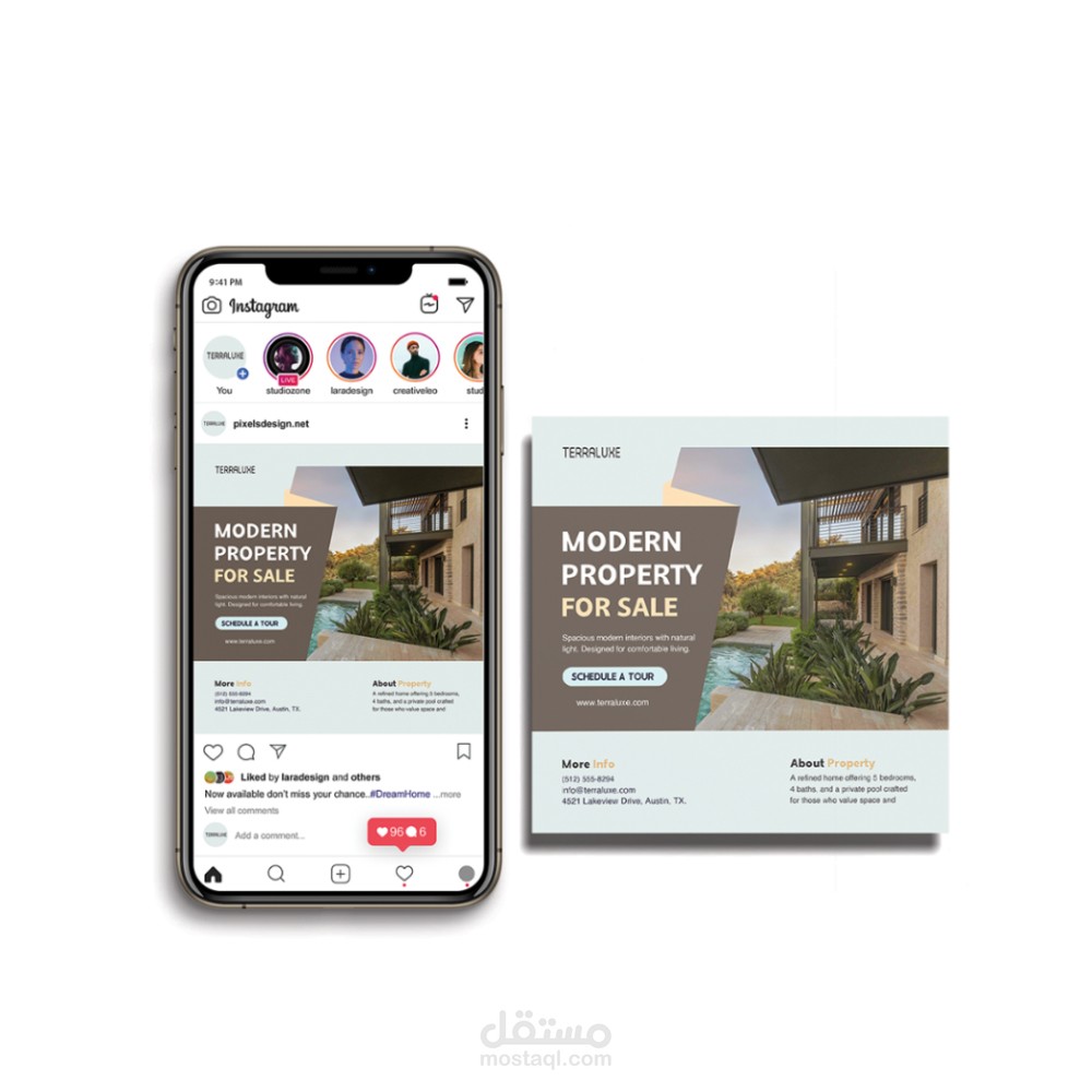 Real Estate Photo Retouch and Social Media Designs