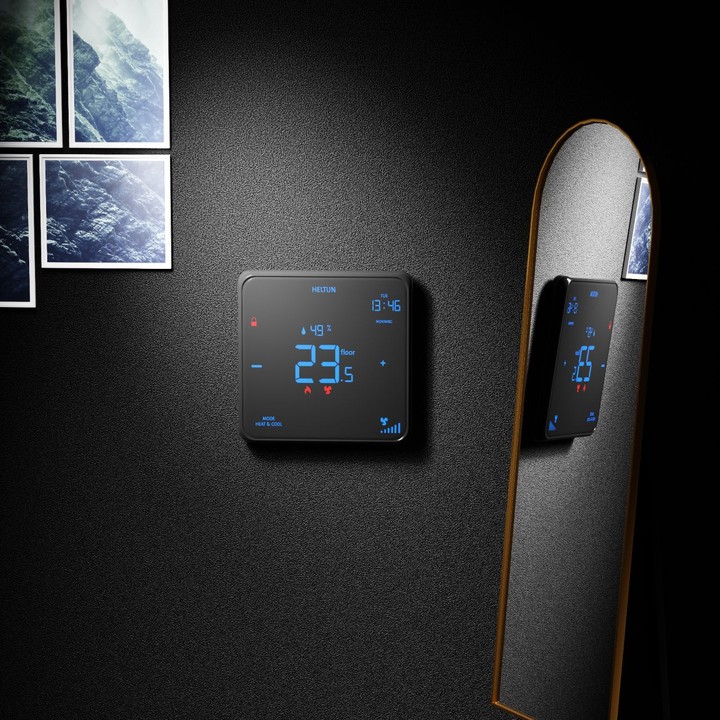 تصميم ثلاثي الأبعاد واقعي لمنظمات الحرارة (Thermostats)