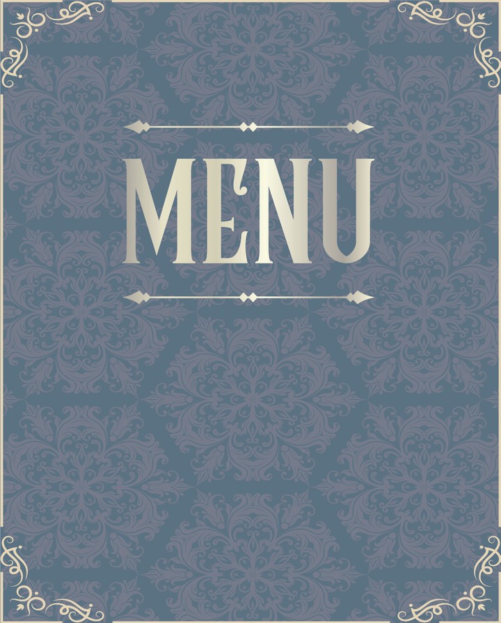 تصميم Menu