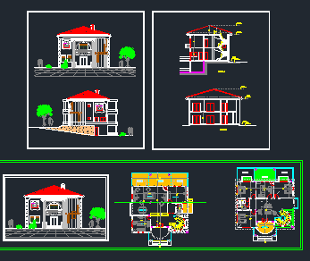 villa house plan